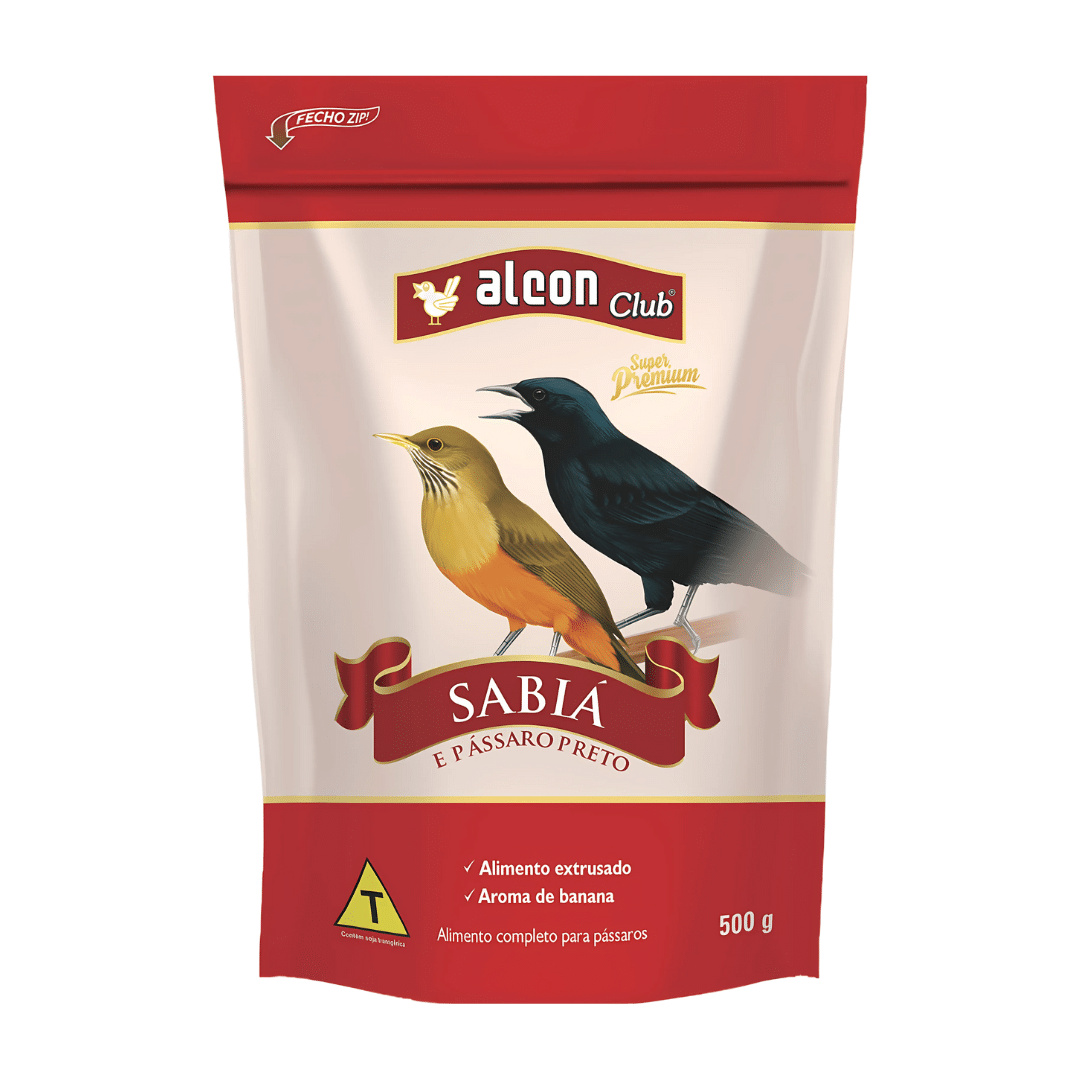 Alcon Club Sabiá e Pássaro Preto (500g)