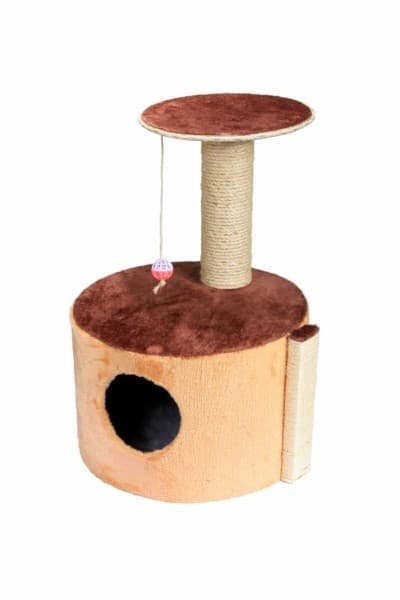 Arranhador Casa Tubular (42cm x 42cm x 57cm)