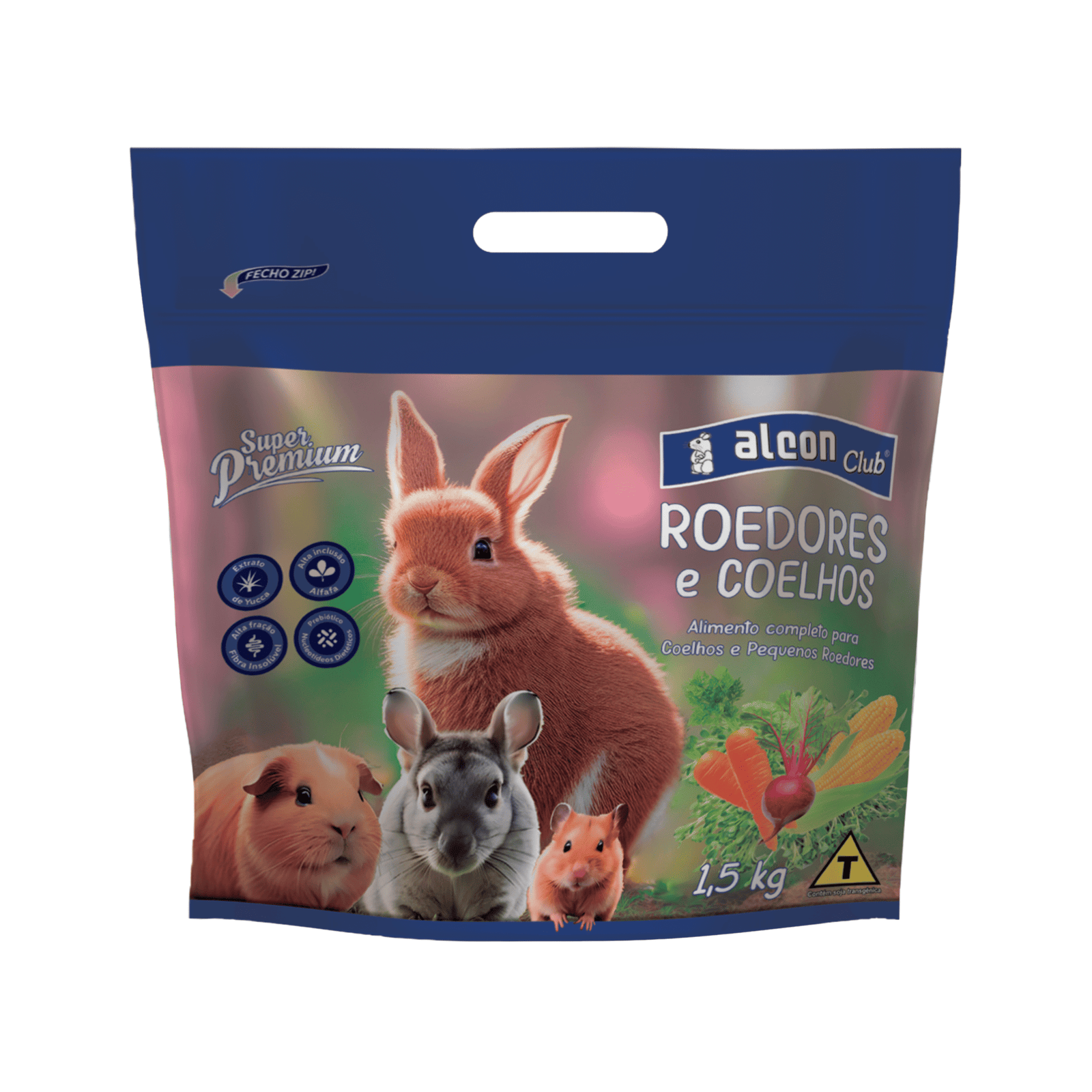 Alcon Club Roedores e Coelhos (1,5kg) - Imagem 8