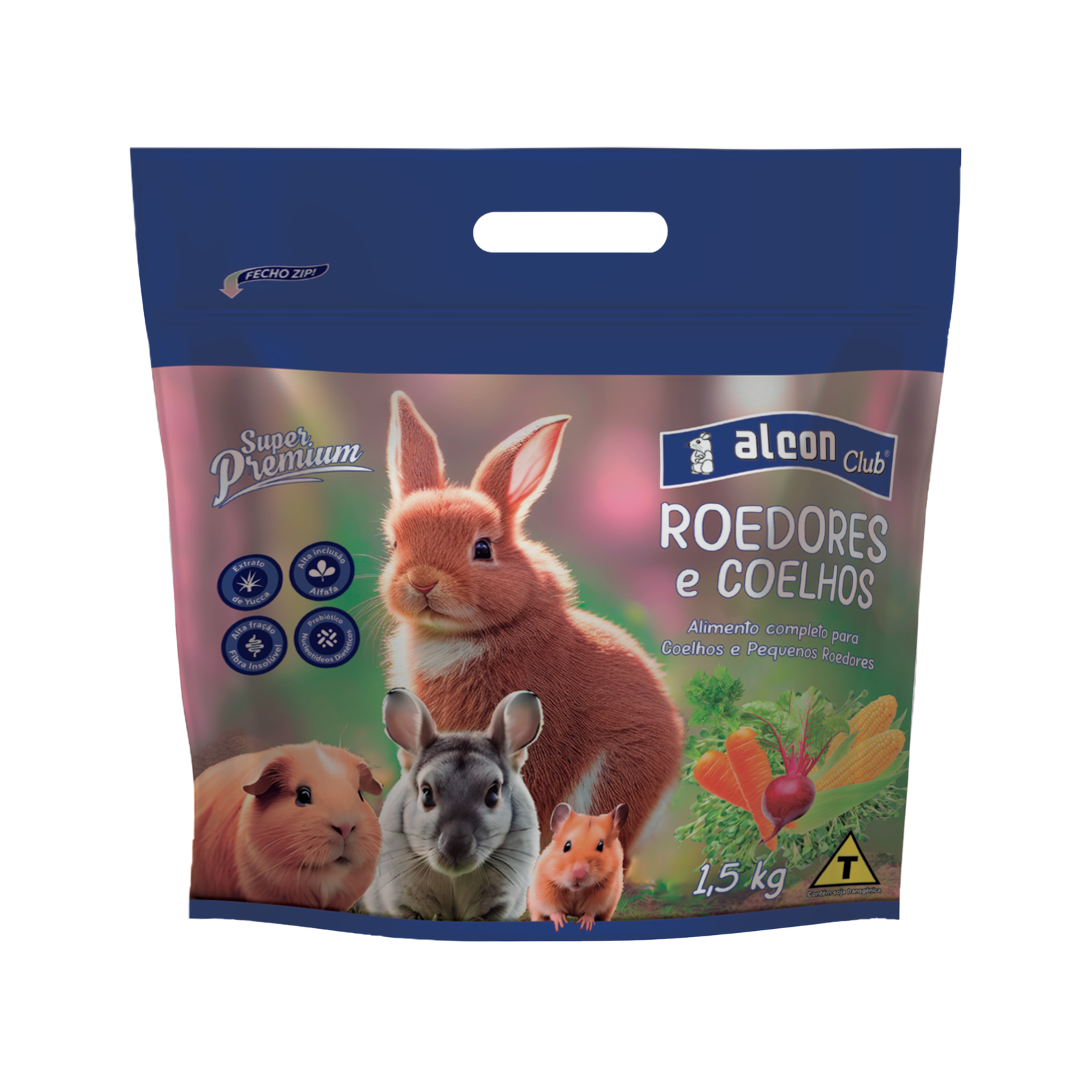Alcon Club Roedores e Coelhos (1,5kg) - Imagem 7