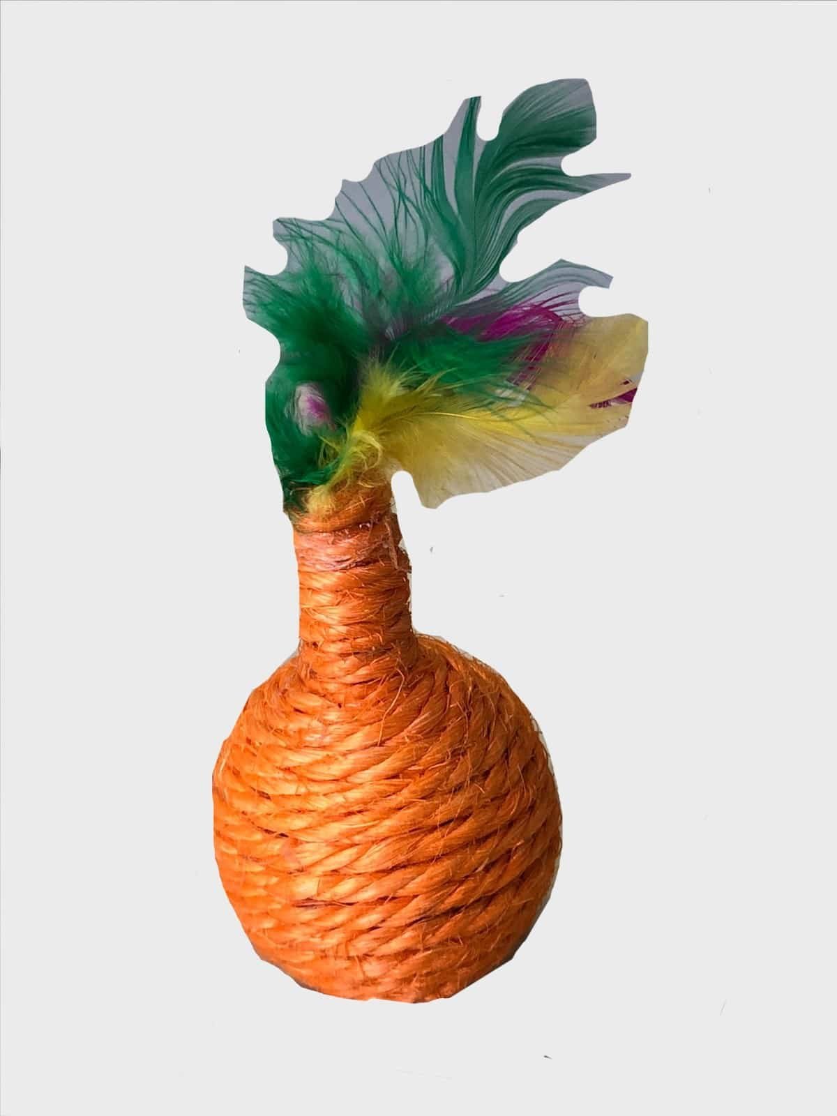 Brinquedo Bola Pena Catnip (12cm x 5cm)