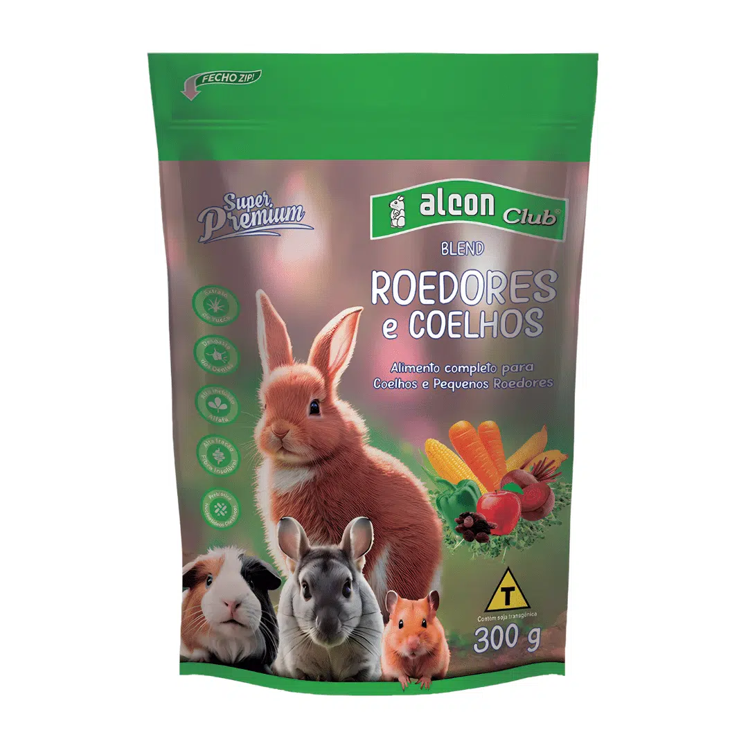 Alcon Club Blend Roedores e Coelhos (300g)