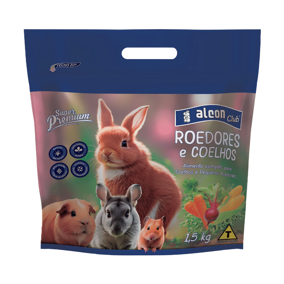 Alcon Club Roedores e Coelhos (1,5kg)