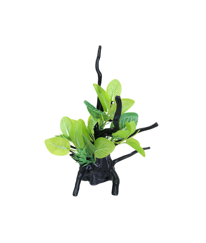 Enfeite Planta Vertical (16cm x 7cm x 24cm)