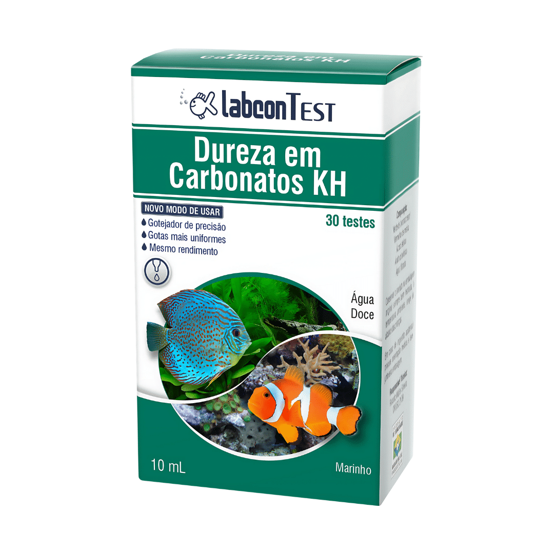 ALcon Labcon Test Dureza Em Carbonatos Kh (30 testes)