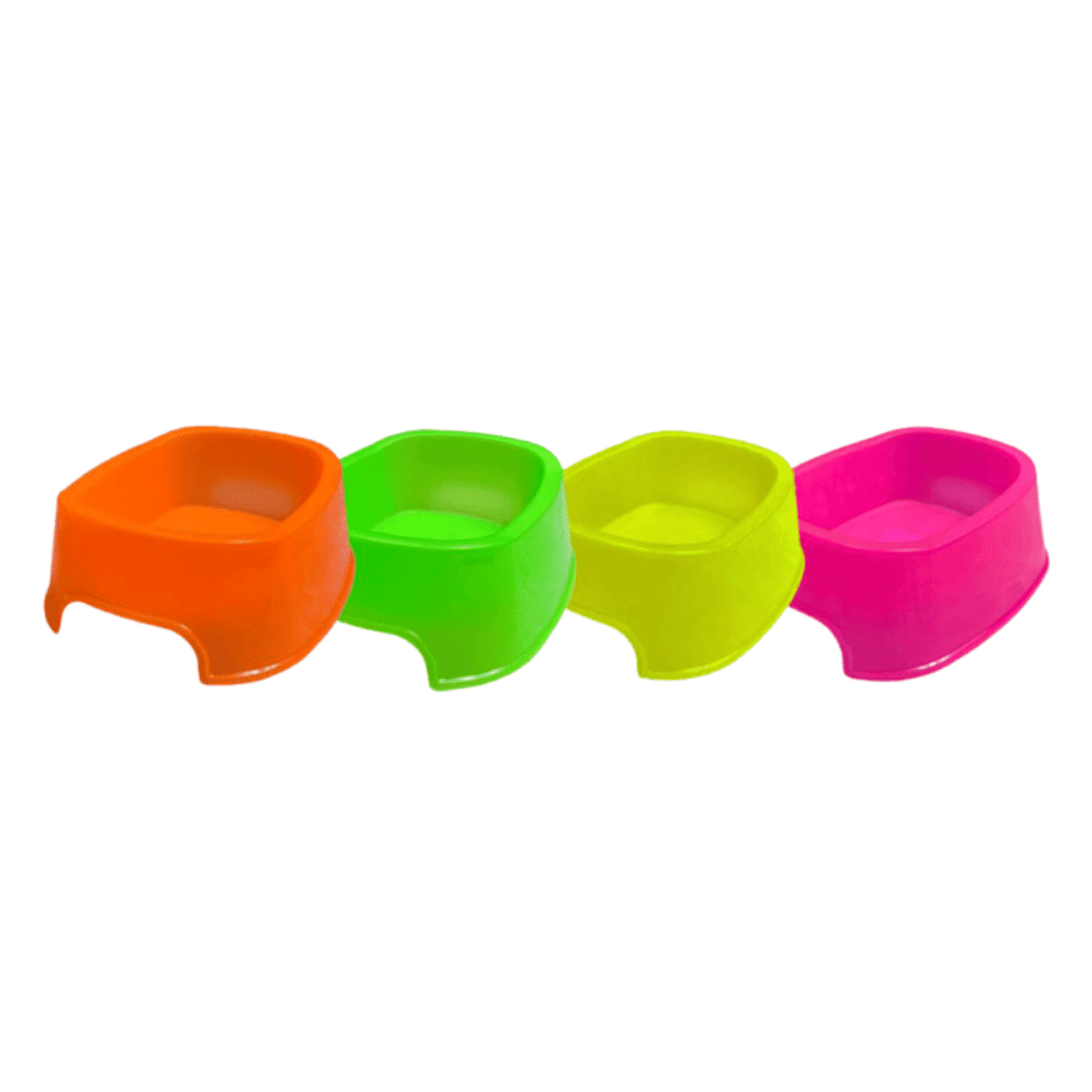 Comedouro e Bebedouro Square Neon Grande (1000ml)