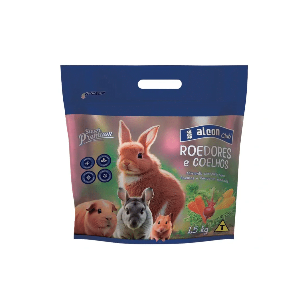 Alcon Club Roedores e Coelhos (1,5kg) - Imagem 6