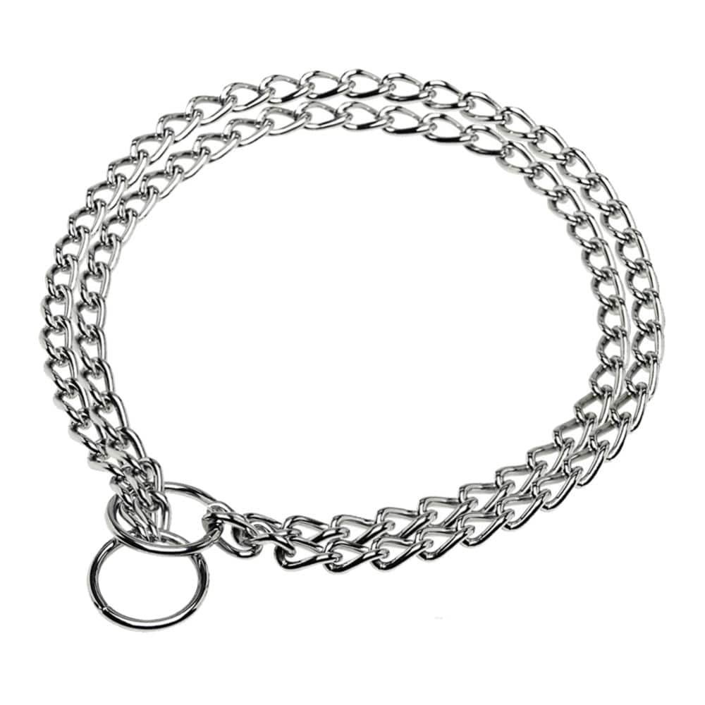 Colar Enforcador Redondo Duplo (3,5cm x 50cm)