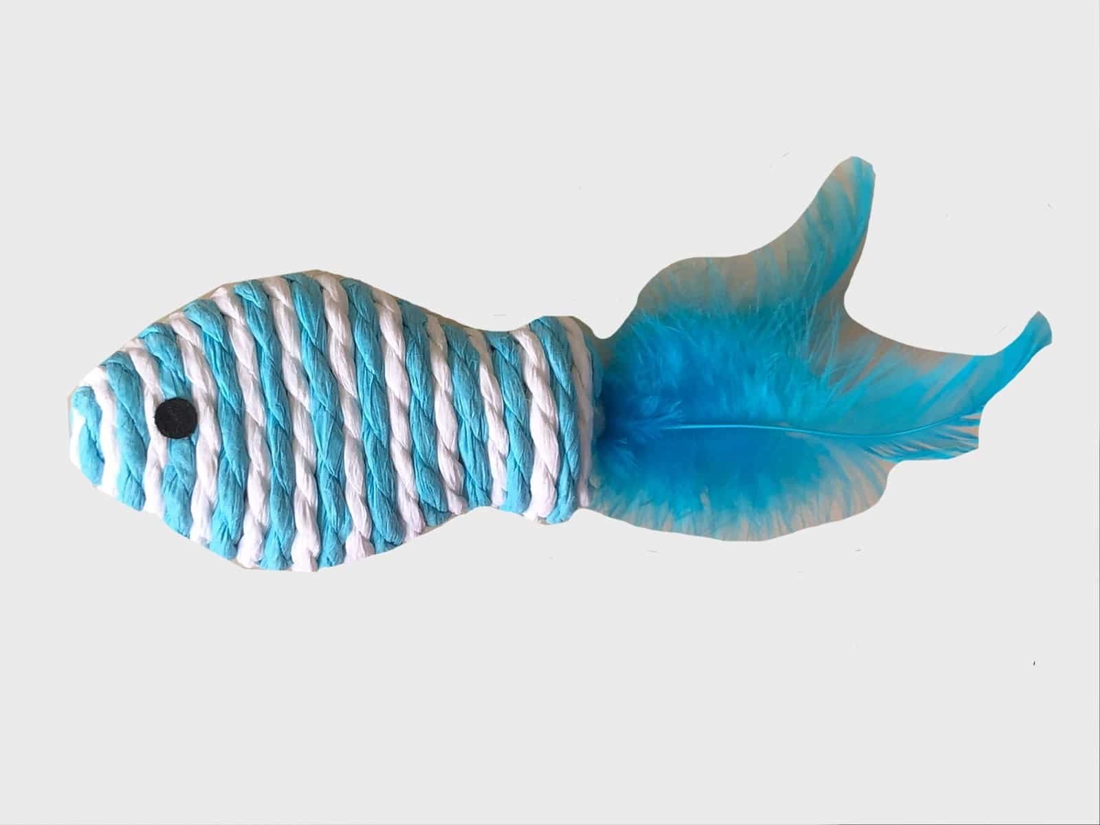 Brinquedo Peixe Sisal (14cm x 5cm)