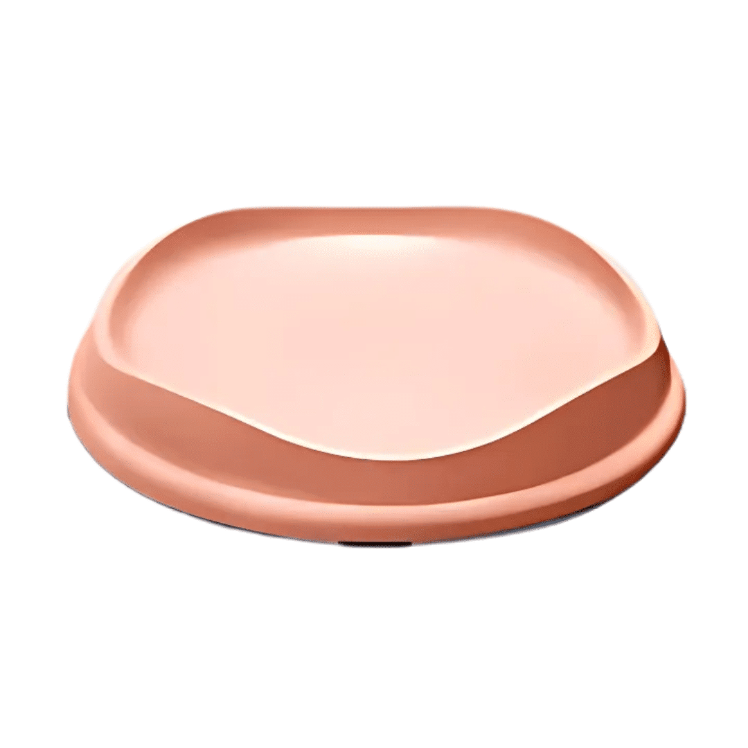 Comedouro Stark Flat Raso Rose (300ml)