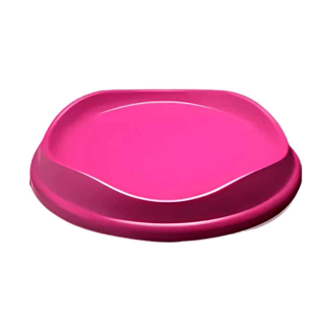 Comedouro Stark Flat Raso Pink Neon (300ml)