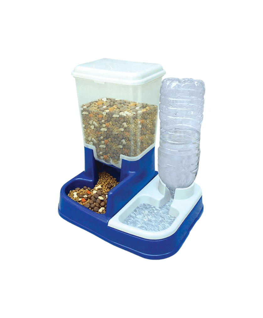 Comedouro e Bebedouro Dual Pet (5kg / 1000ml)