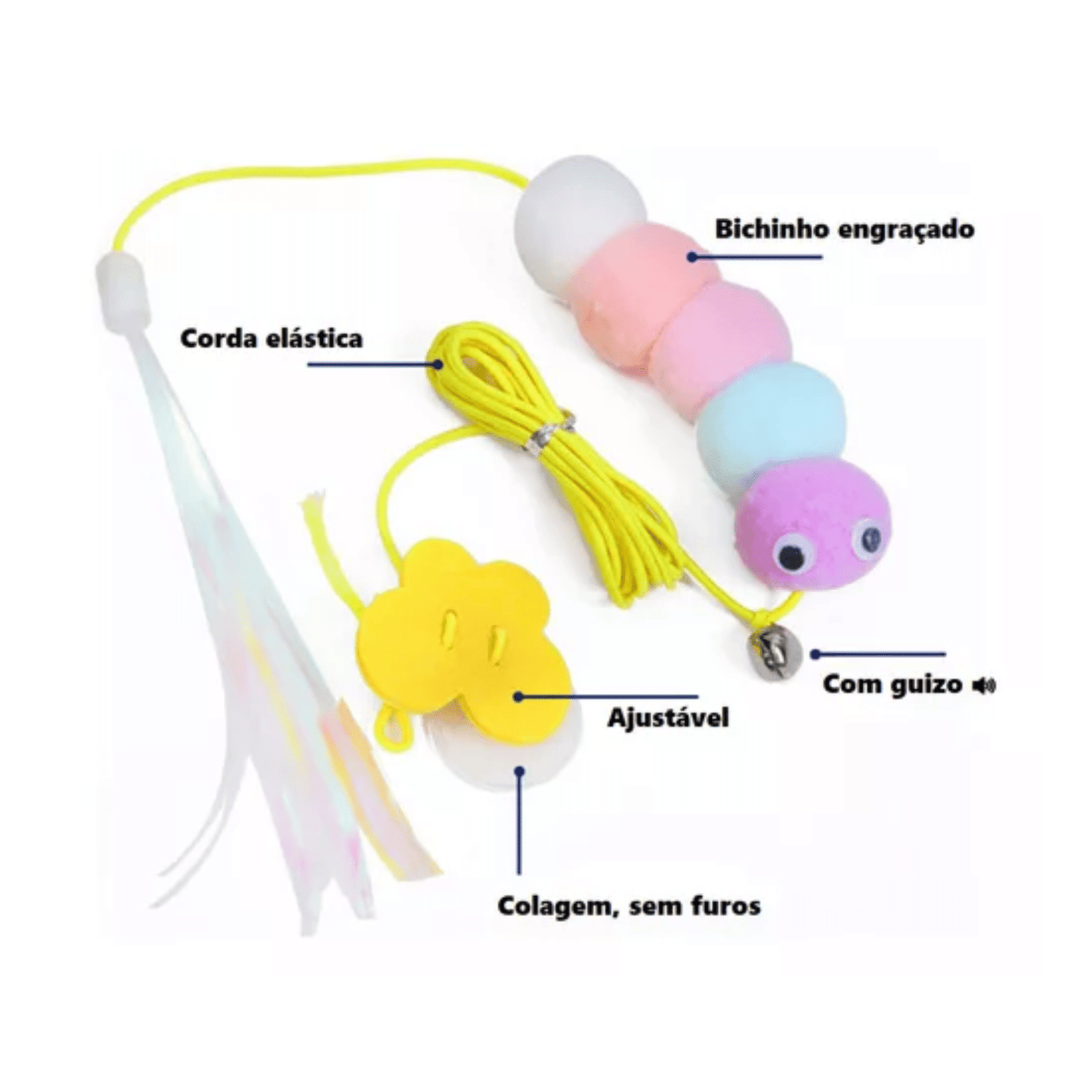 Elástico Divertido Cats - Imagem 3