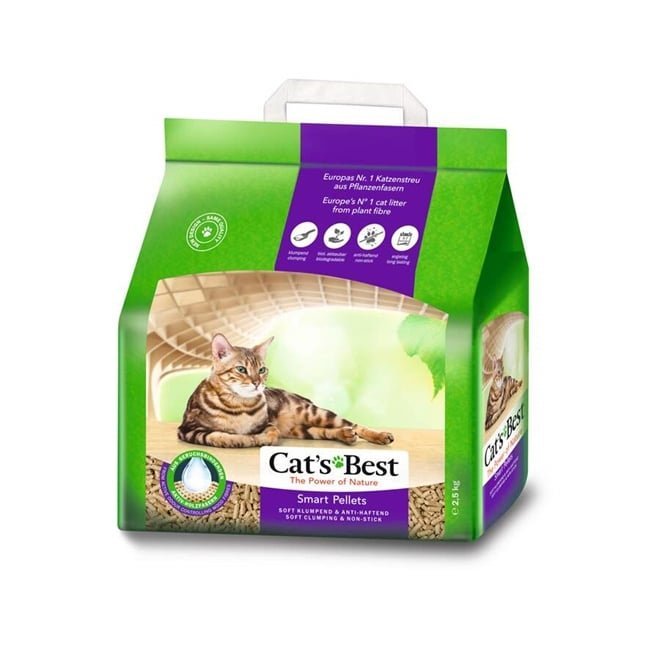Granulado Higiênico Cat's Best Nature Gold (2,5kg) - Imagem 5