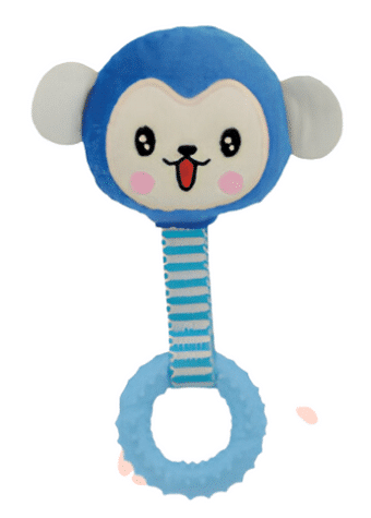 Macaquinho Azul Pelúcia com TPR