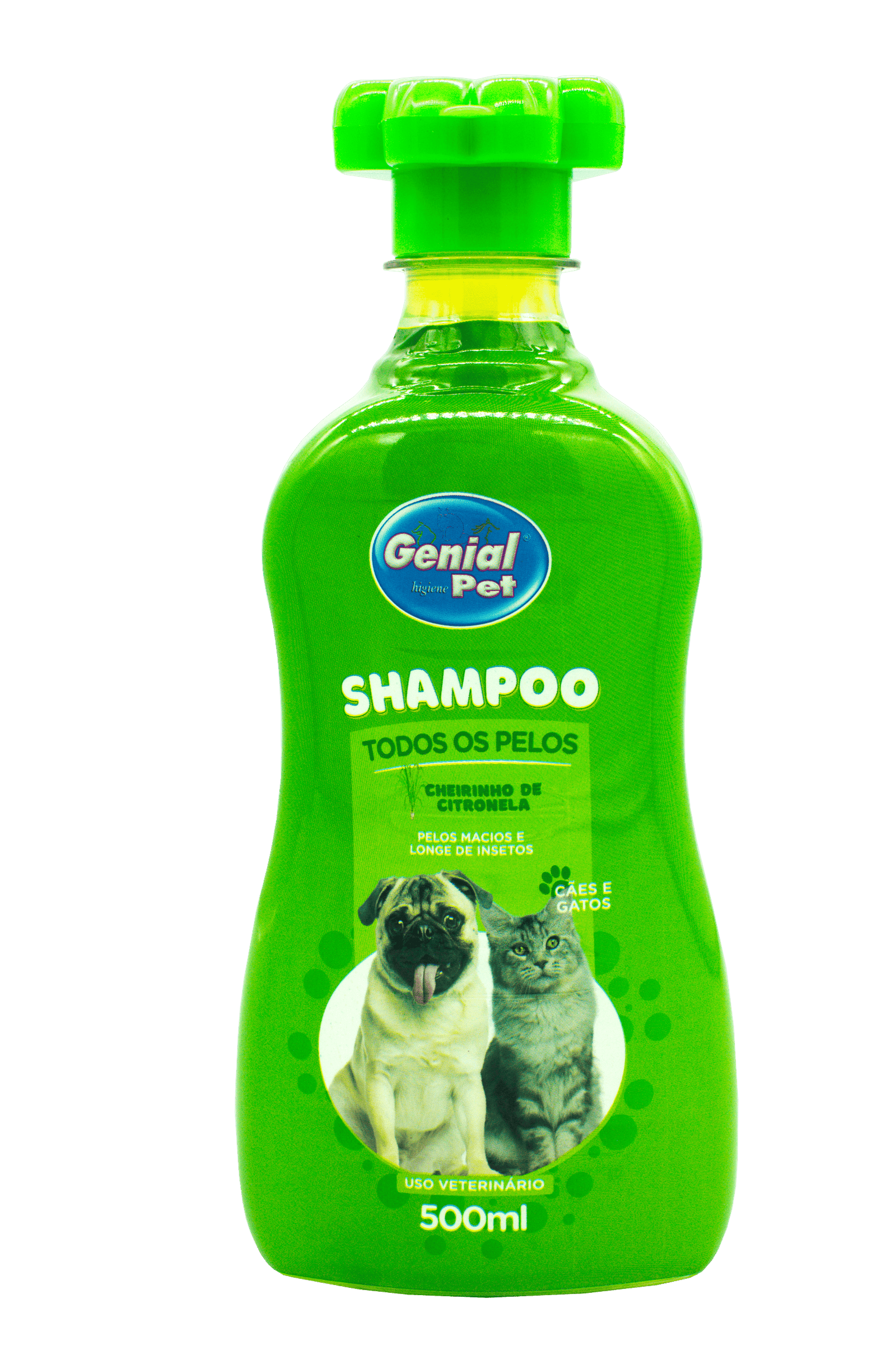 Shampoo Citronela Genial Pet (500ml)
