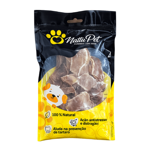 Orelha Bovina Recorte Nattupet (80g)