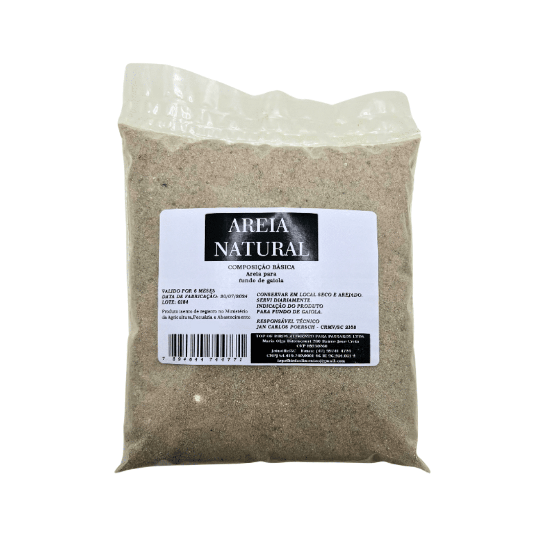 Areia Natural 1kg