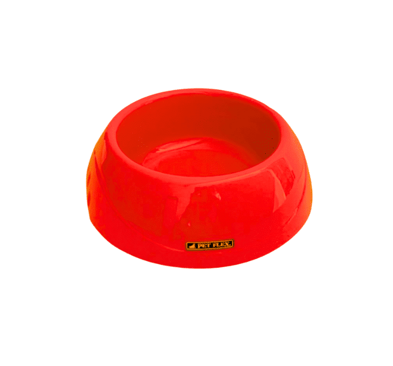 Comedouro/Bebedouro Cães Luxo Nº2 Vermelho (600ml)