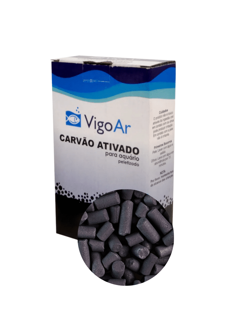 Carvão Ativado Paletizado (220g)