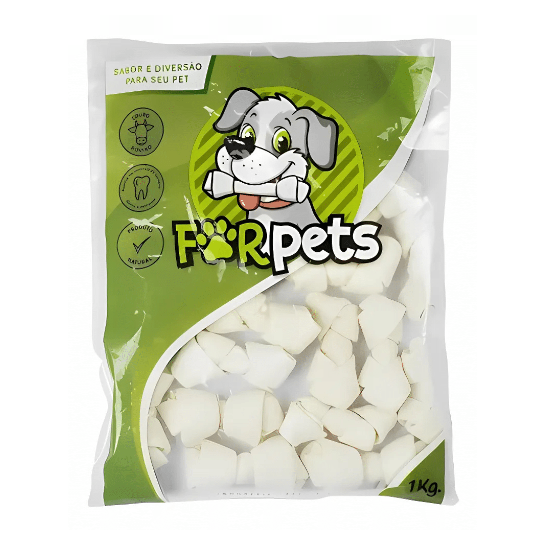 Osso Nó Forpets 3/4 Natural (1kg)