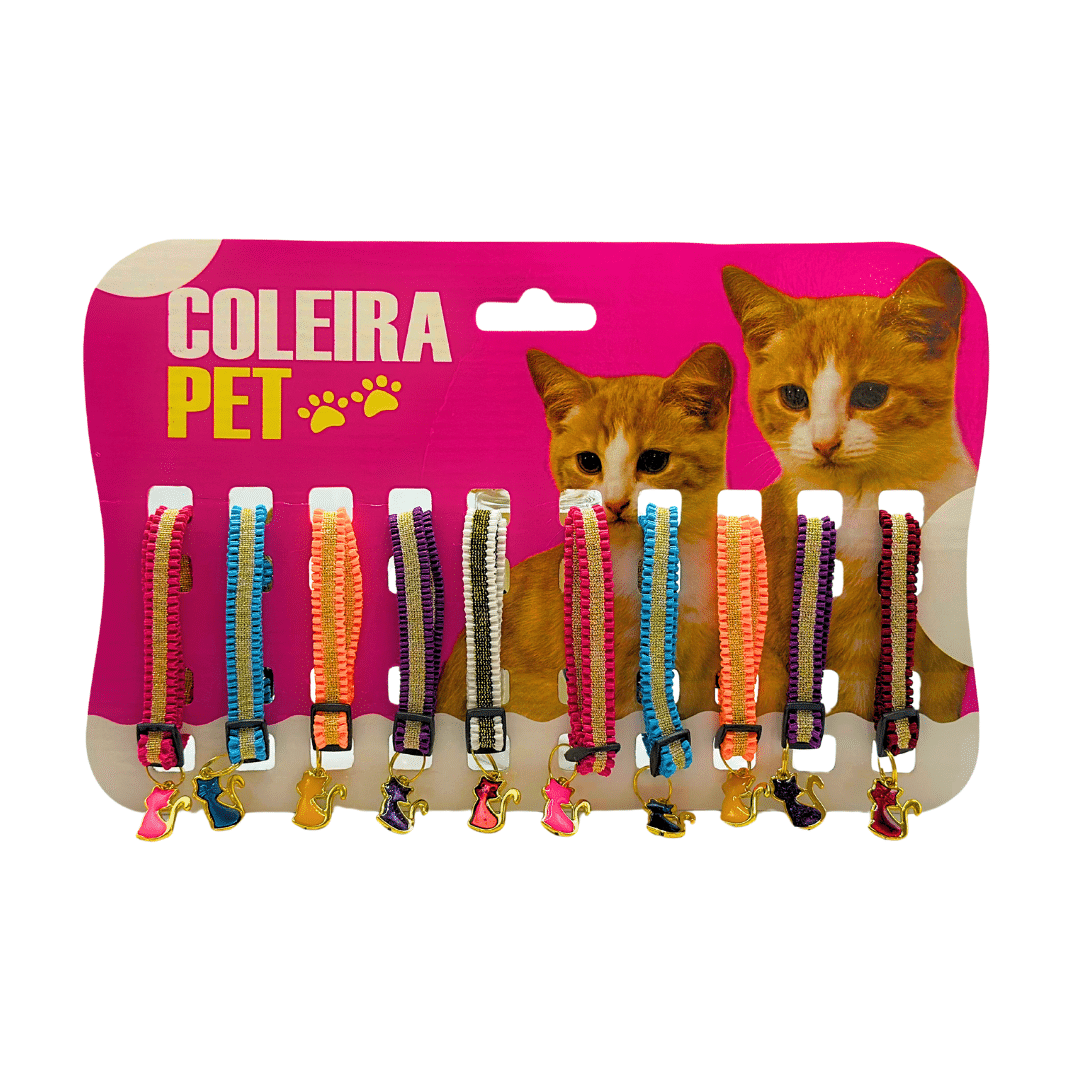 Display Coleira Gato Babado (10 unidades)