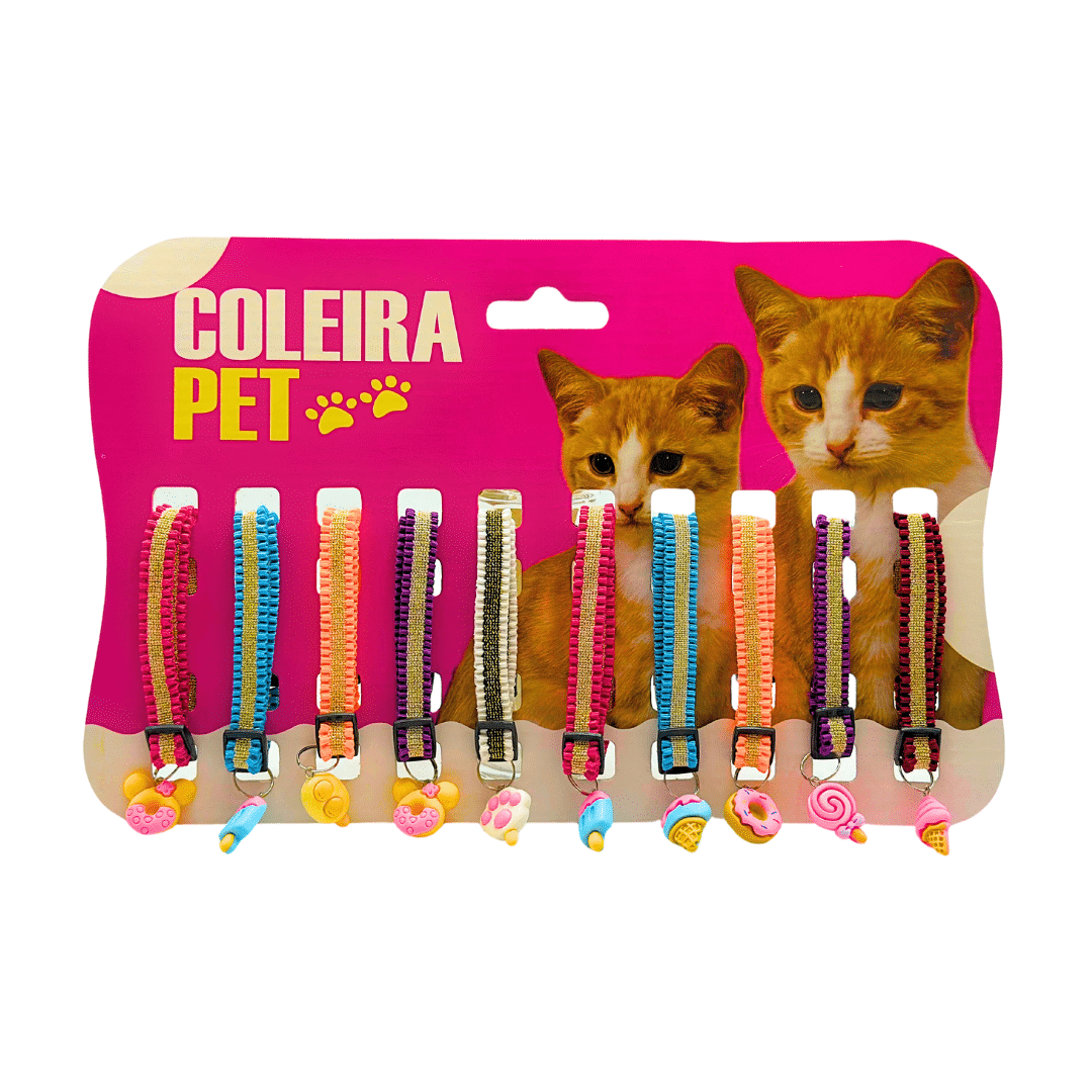 Display Coleira Candy (10 unidades)