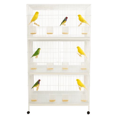 Viveiro Triplo 6 Módulos (130cm x 100cm x 34cm)