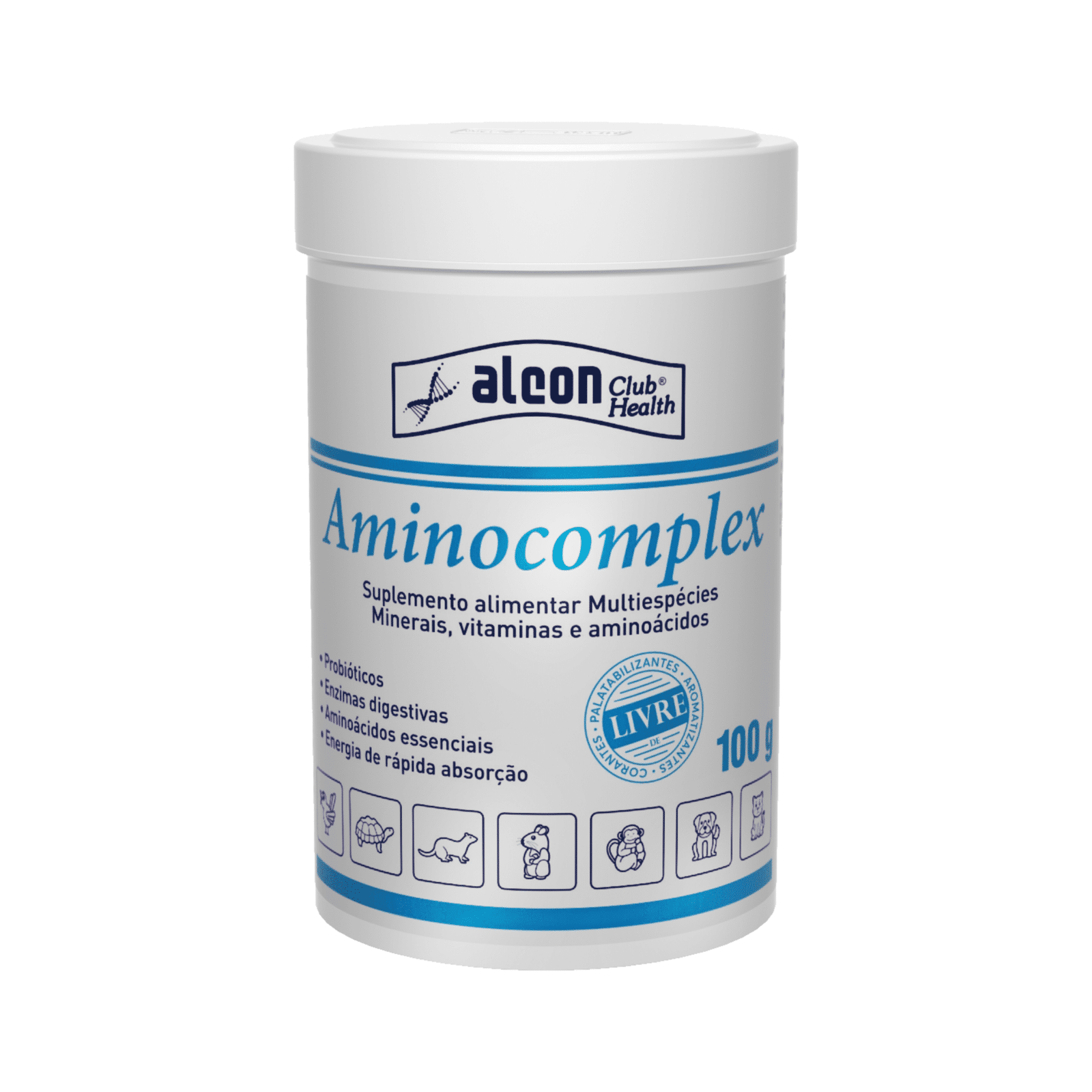 Alcon Club Health Aminocomplex (100g) - Imagem 3