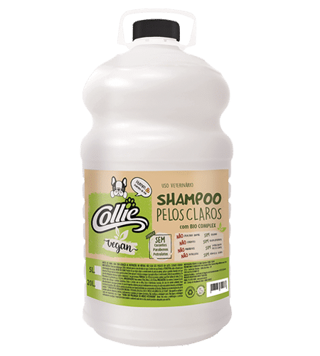 Shampoo Pelos Claros Collie (5 Litros)