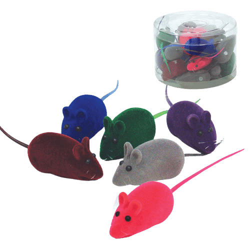 Brinquedo Pote Ratinhos (24 unidades)