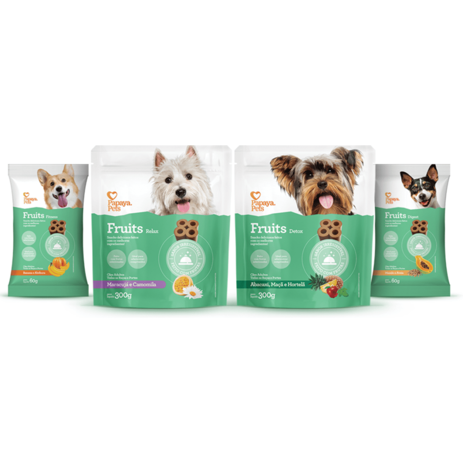 Snack Papaya Pets Fruits Detox (60g)