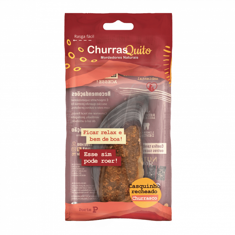 Casquinho Recheado Churrasco (9cm)