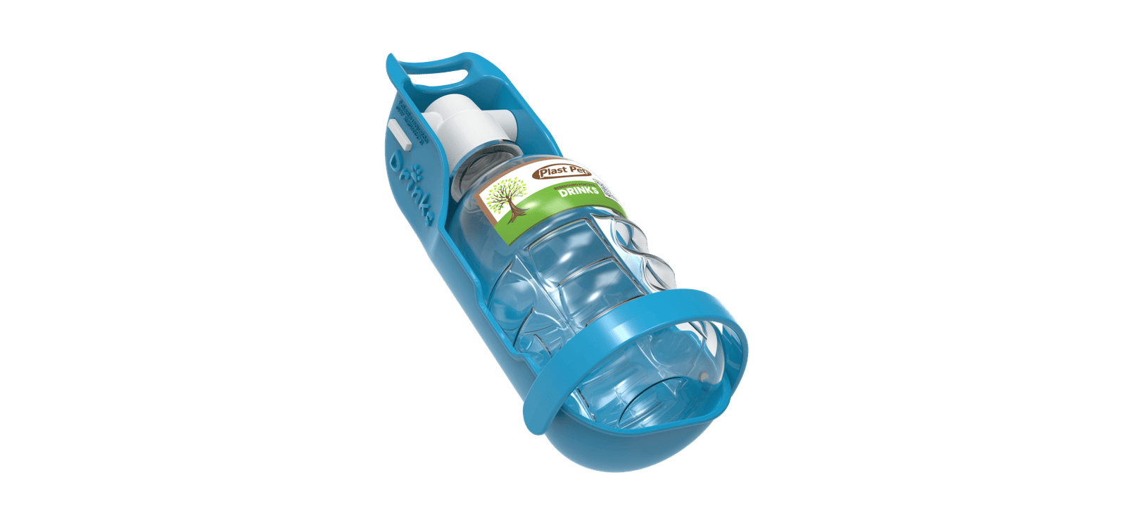 Bebedouro Portátil Pet Drink Colorido (300ml)