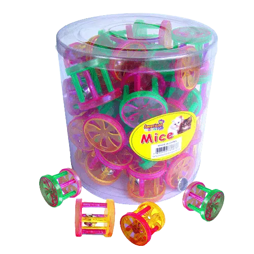 Brinquedo Pote Carrossel com Guizo (36 unidades)