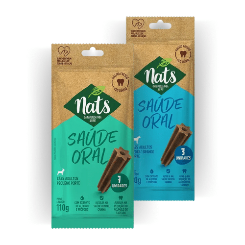 Nats Saúde Oral Porte Médio/Grande (110g)