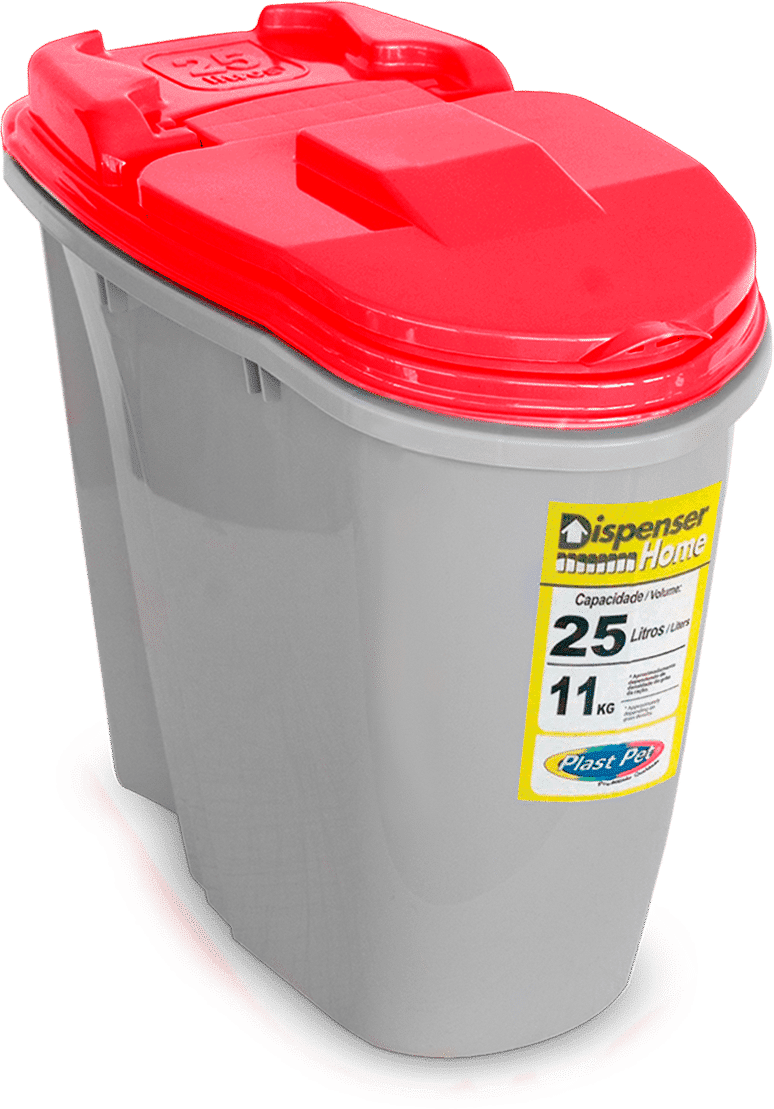 Dispenser Vermelho (25 Litros / 11kg)