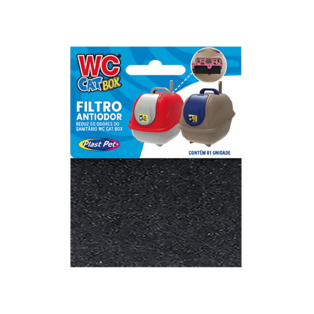 Filtro de Carvão Ativado WC Cat Box