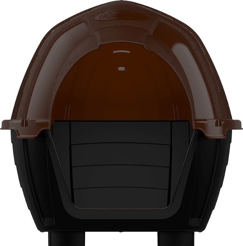 Casa Stone House Nº1 Marrom (42cm x 34cm x 34cm)