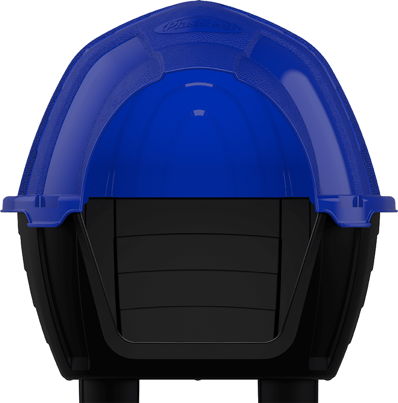 Casa Stone House Nº3 Azul (50cm x 41cm x 41cm)