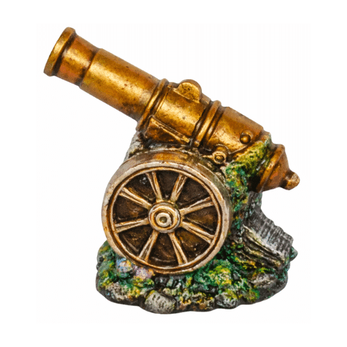 Enfeite Canhão Pequeno (10cm x 6cm)