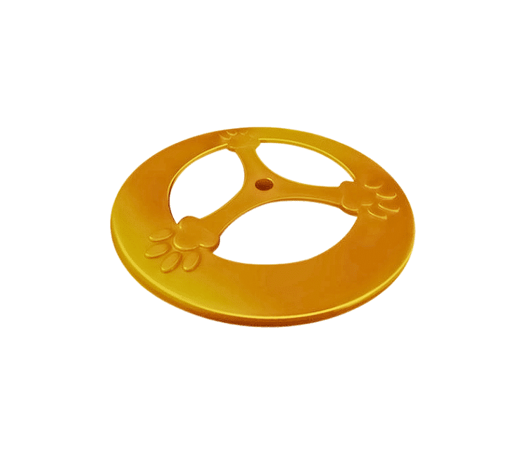 Brinquedo Frisbee Amarelo (22cm)