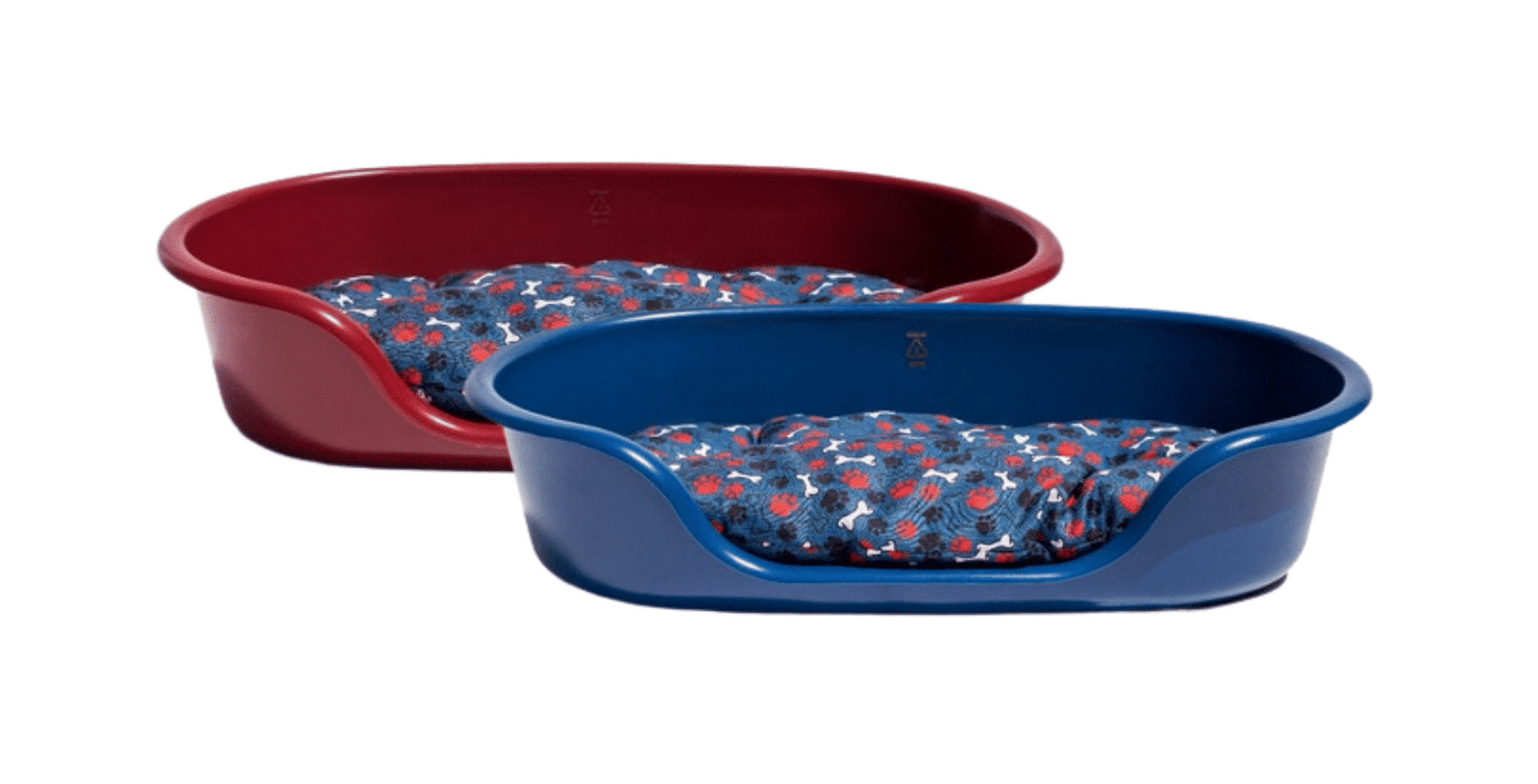 Cama Plástica Grande (85cm x 55cm x 15cm)