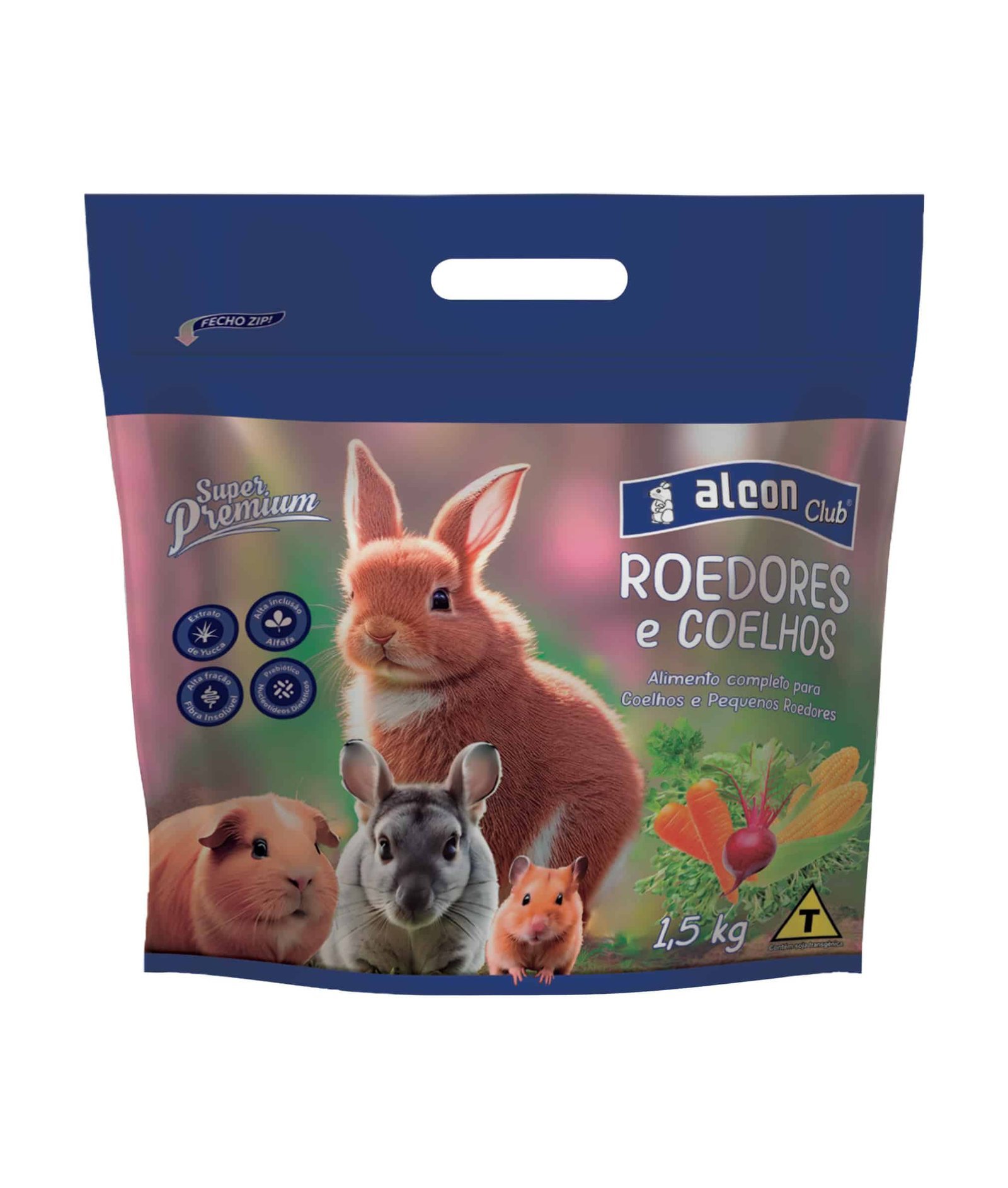 Alcon Club Roedores e Coelhos (1,5kg) - Imagem 3