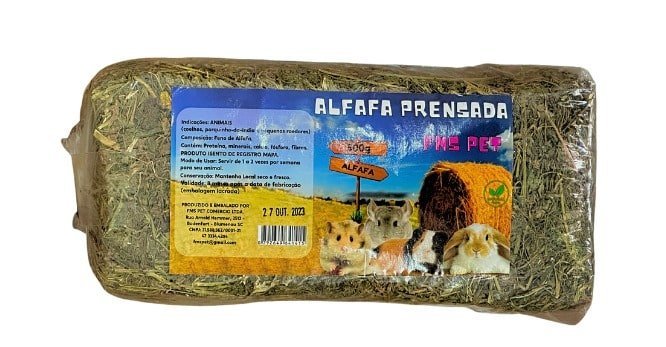 Alfafa Prensada (500g) - Imagem 2
