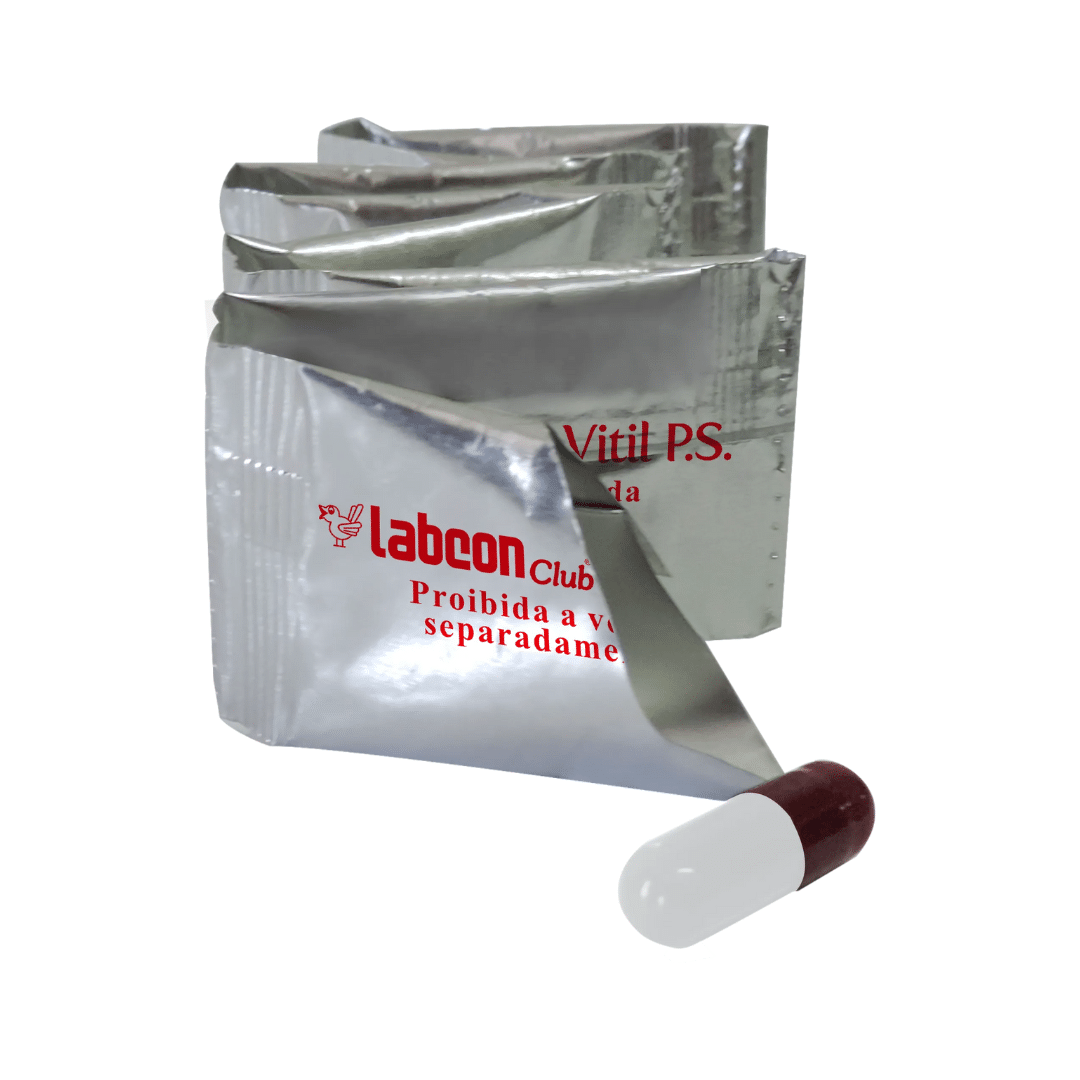 Alcon Labcon Club Vitil P.S (2,5g - 10 cápsulas) - Imagem 2