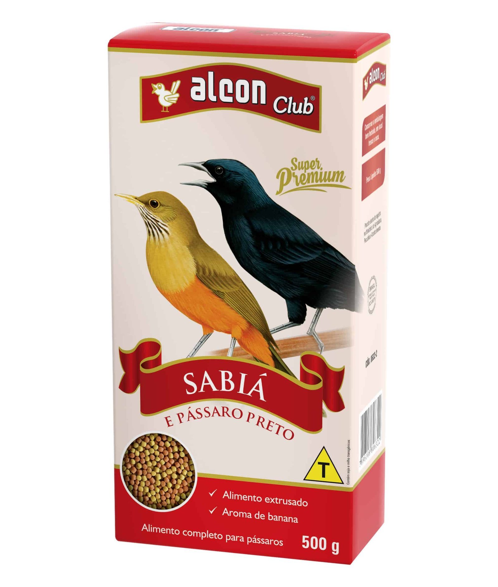 Alcon Club Sabiá e Pássaro Preto (500g) - Imagem 3