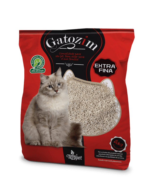 Granulado Gatozim Extra Fina (Fardo 5 x 4kg)