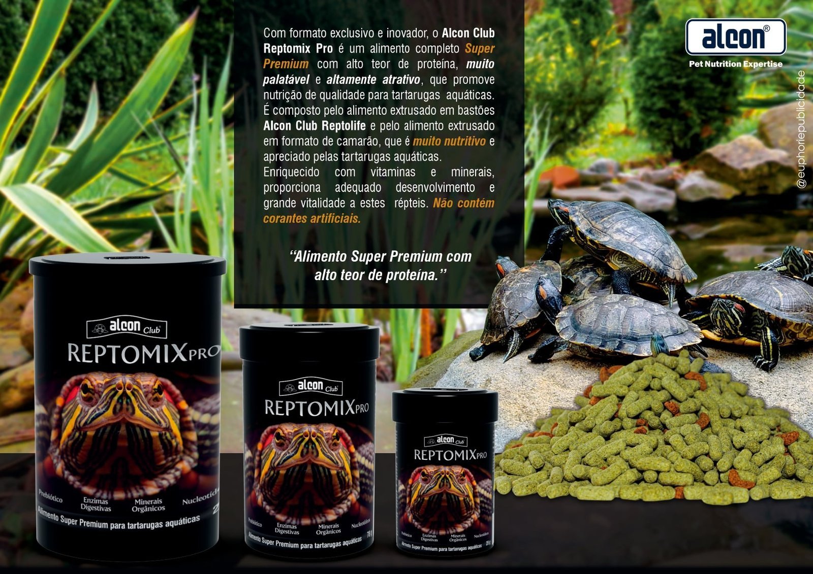 Alcon Club Reptomix Pro (280g) - Imagem 4